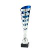 Sportbeker zilver-blauw vanaf 335 mm ET 416