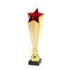 Sportbeker ster goud-rood X77 06
