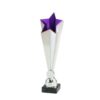 Sportbeker ster zilver-blauw X77 55
