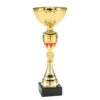 Toernooibeker goud-rood vanaf 220 mm ET 392B