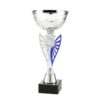 Toernooi beker victory zilver-blauw ET 434