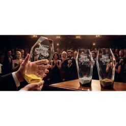 Glas award W690 - Gravure