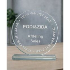 Glas award W651 - Gravure
