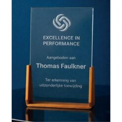 Glas award W580 - Gravure