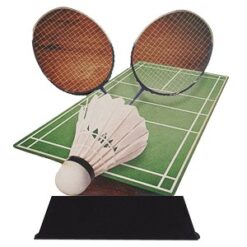 Houten standaard badminton WT003