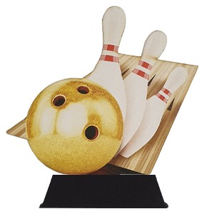Houten standaard bowling WT006