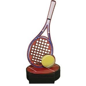 Houten tennis standaard FW011