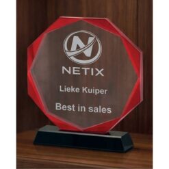 Glas award W461.08 - Gravure