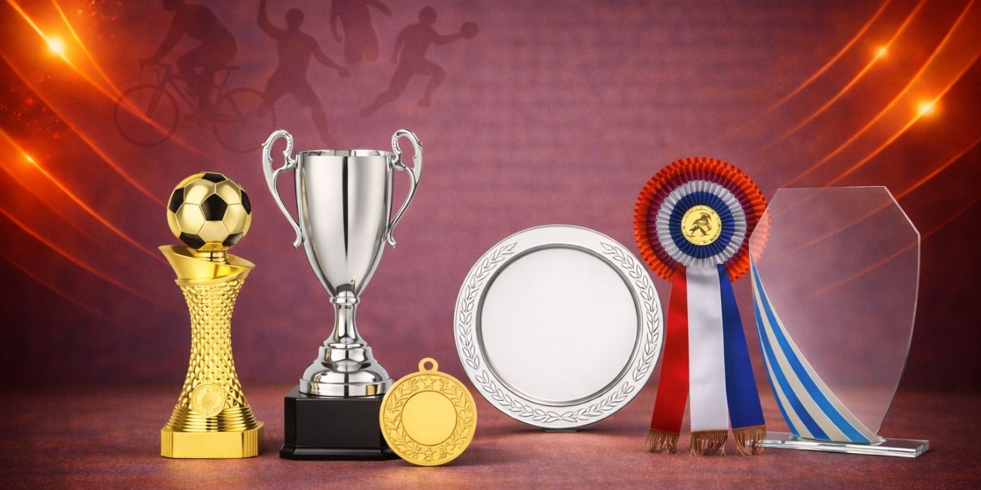 sportprijzen Kaatsheuvel bekers en medailles BE PROUD