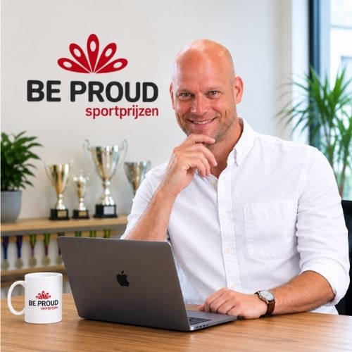 Professionele portretfoto in kantoorruimte
